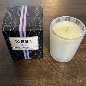 Nest New York Cedar Leaf & Lavender Votive Candle 2 oz Boxed